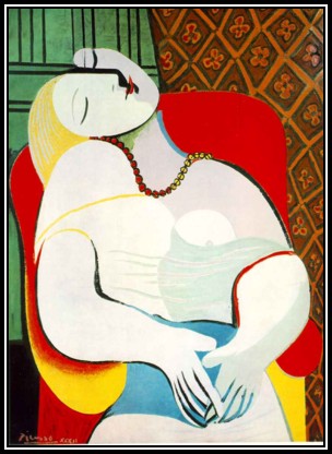 "Le Rêve " ("The Dream") by Pablo Picasso - 1932