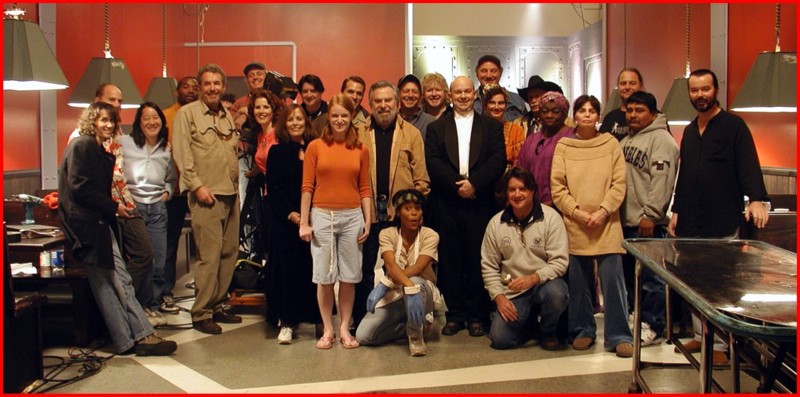 Cast & Crew of "The Mojo Café"