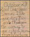 Letter to Uncle Damon from Marleina (Click to Enlarge)